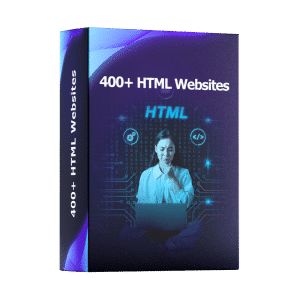 400+ HTML Website Templates: Clean Code & SEO Optimised
