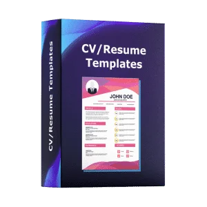 CV/Resume Templates: Professional & Modern Designs
