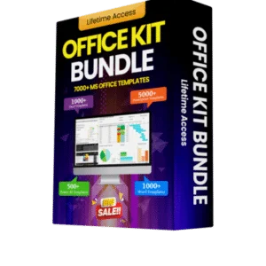 MS Office Kit Bundle for Students, Workers, Business People and Organisation